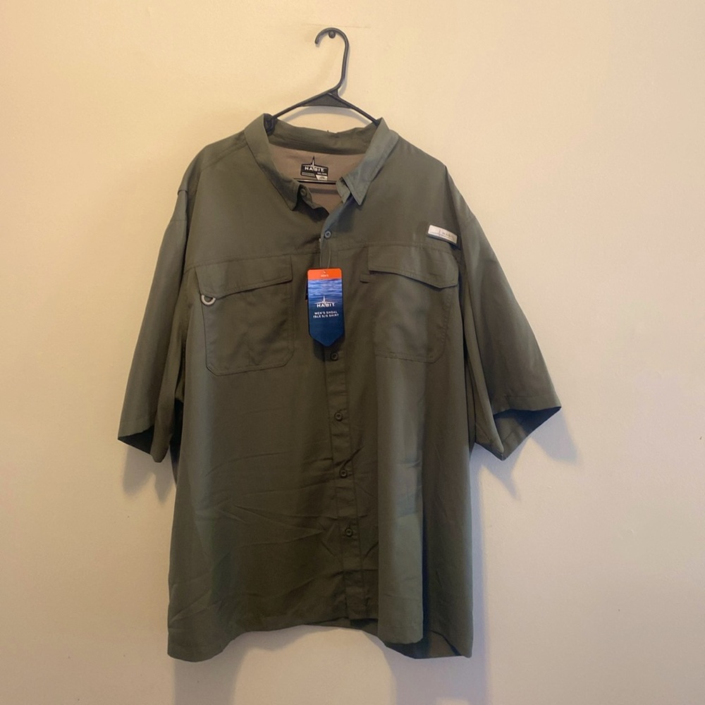 Men’s 3XL Habit Fishing Shirt
